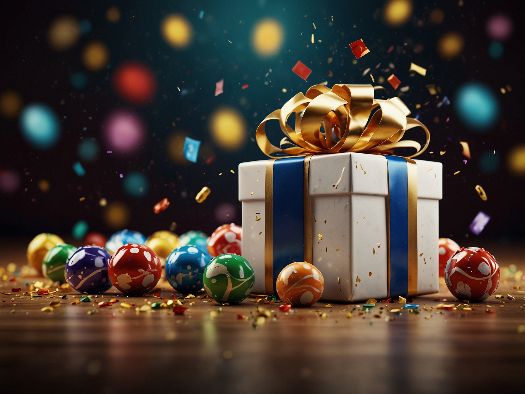 Colorful promotions banner showing offers