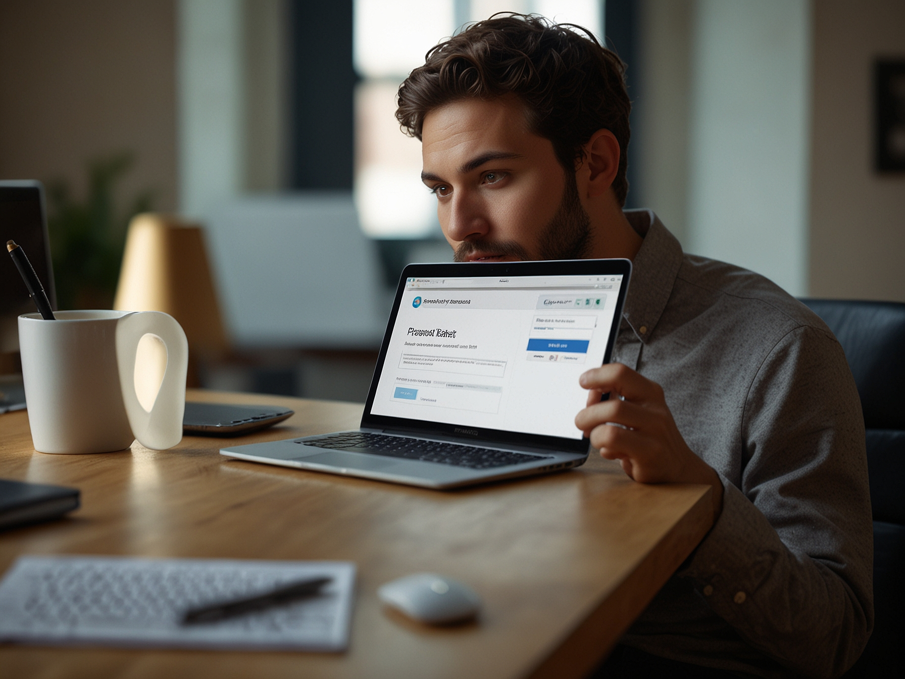 Password recovery illustration